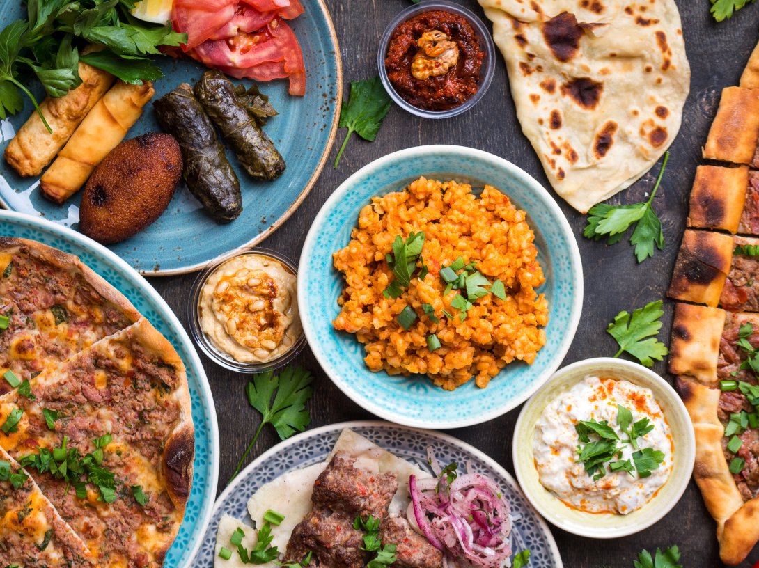 Traditional assorted Turkish dishes. (Shutterstock Photo)