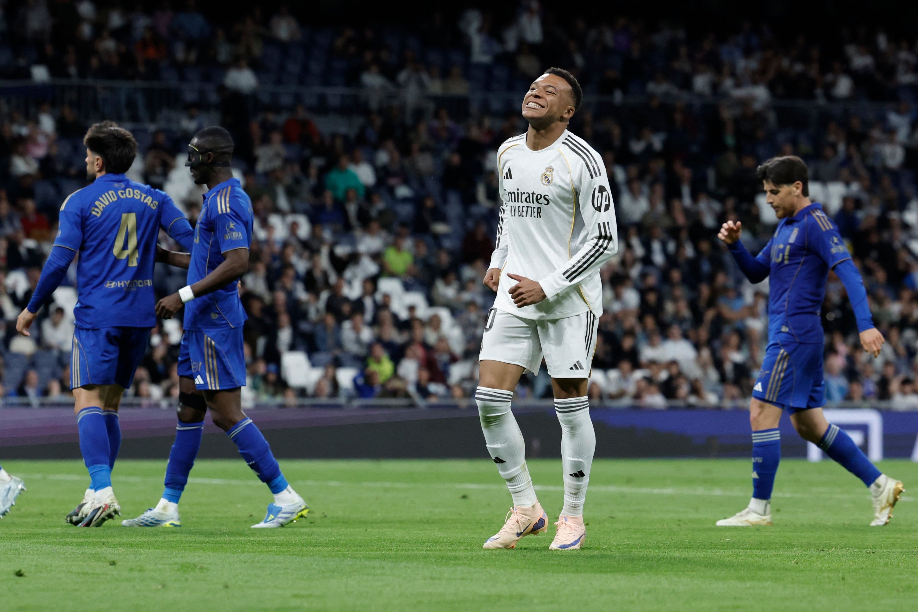Booes rain at Bernabeu as Mbappe return turns sour in Madrid win