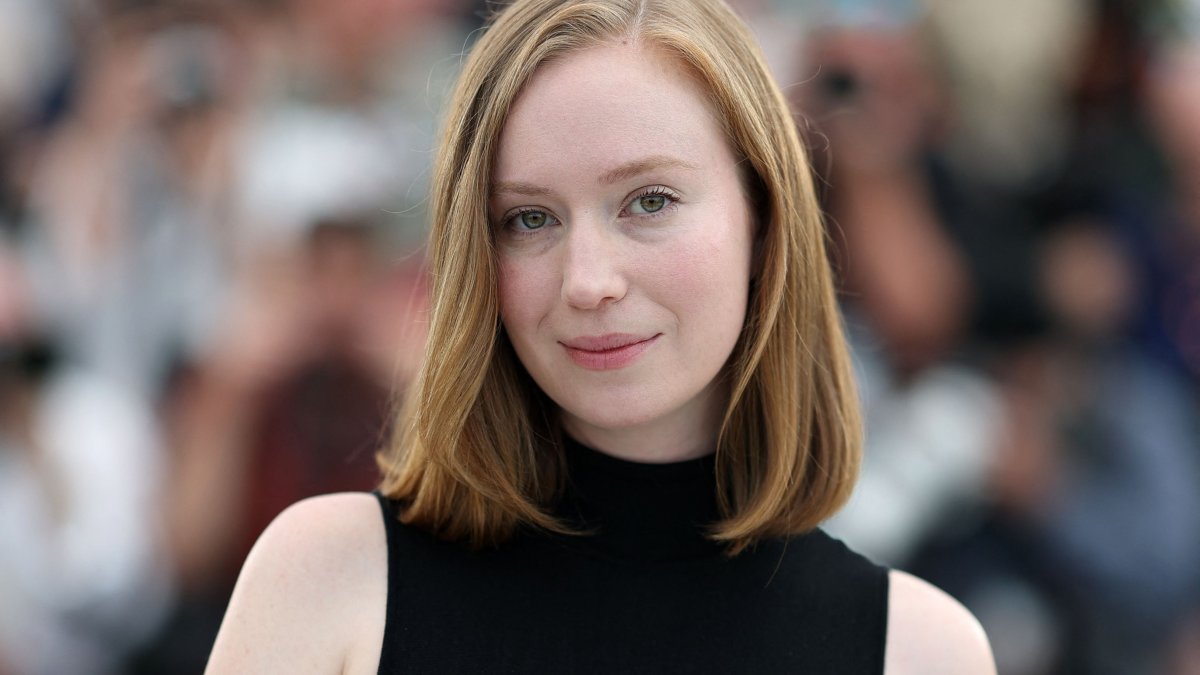 U.S. actor Hannah Einbinder poses during a photocall of the film "Teenage Sex and Death at Camp Miasma" at the 79th edition of the Cannes Film Festival, Cannes, southern France, May 13, 2026. (AFP Photo)