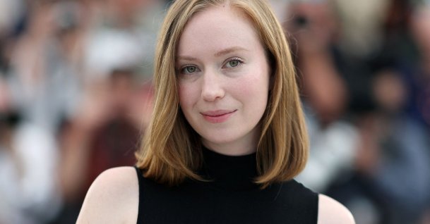 U.S. actor Hannah Einbinder poses during a photocall of the film "Teenage Sex and Death at Camp Miasma" at the 79th edition of the Cannes Film Festival, Cannes, southern France, May 13, 2026. (AFP Photo)