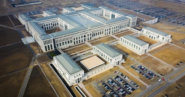 An aerial view of the National Intelligence Organization (MIT) headquarters, Ankara, Türkiye, Jan. 5, 2020. (AA Photo)
