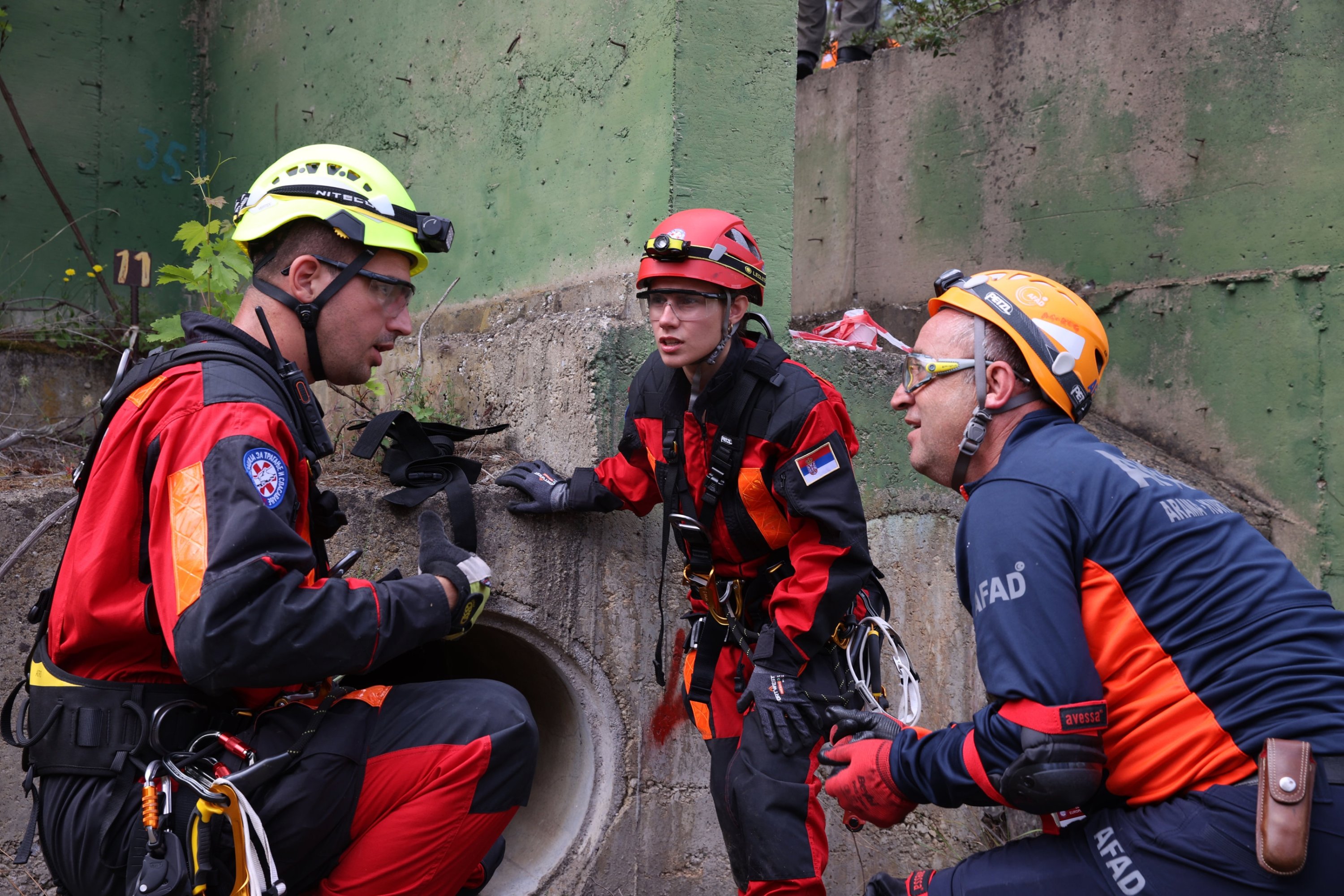 Turkish rescue teams take part in Balkan emergency exercise