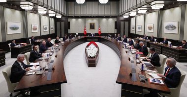 A view of the Cabinet meeting, Ankara, Türkiye, May 4, 2026. (DHA Photo)