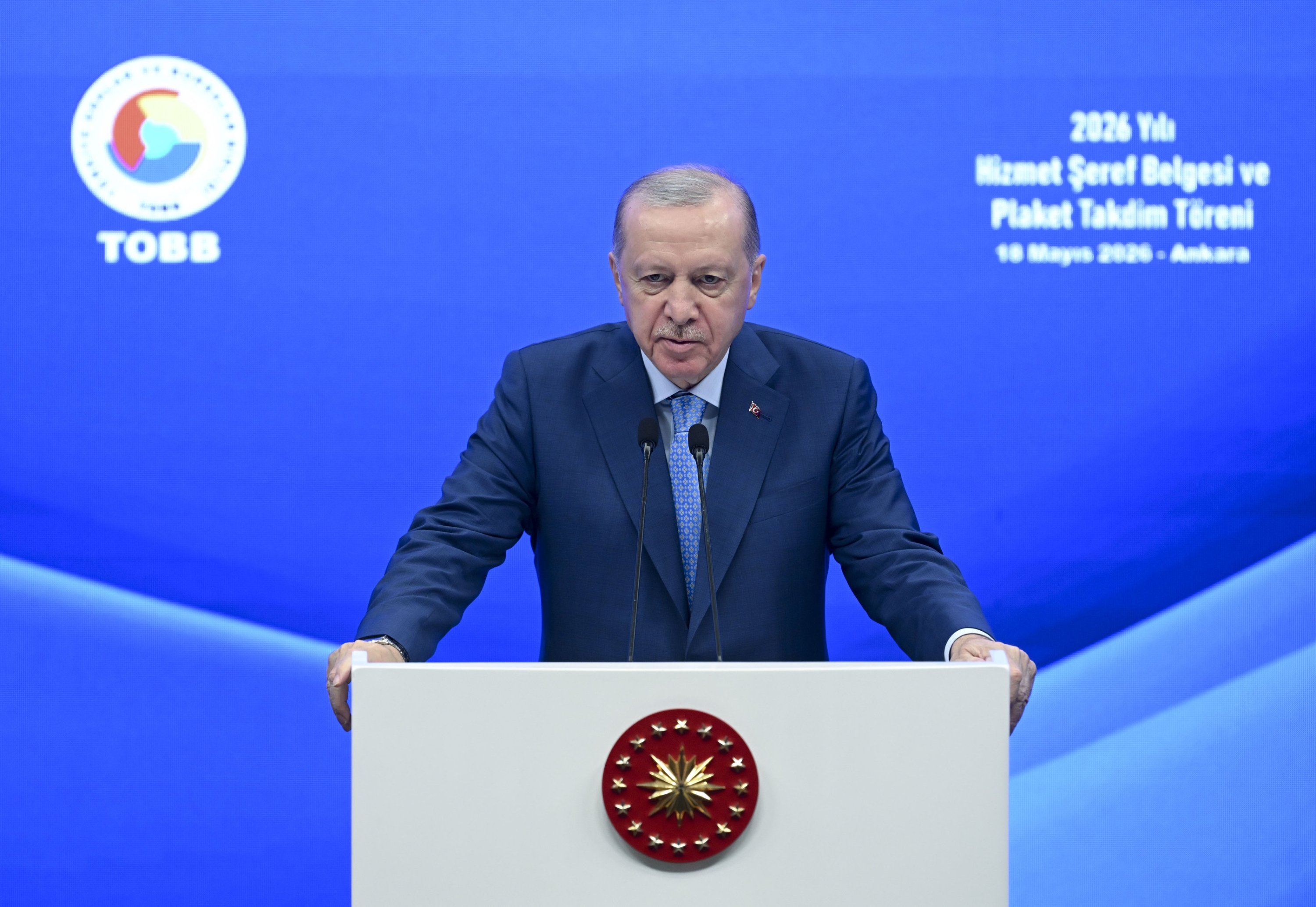 Türkiye acting to minimize war-fueled market ‘stress’: Erdoğan