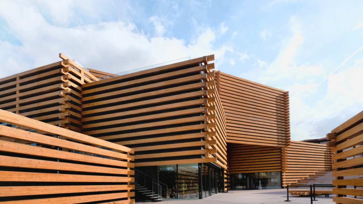 A general view of the Odunpazarı Modern Museum (OMM), Eskişehir, Türkiye. (Shutterstock Photo)