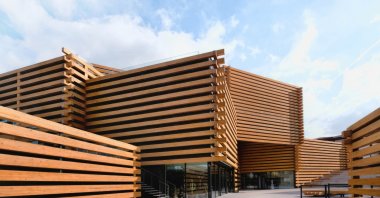 A general view of the Odunpazarı Modern Museum (OMM), Eskişehir, Türkiye. (Shutterstock Photo)