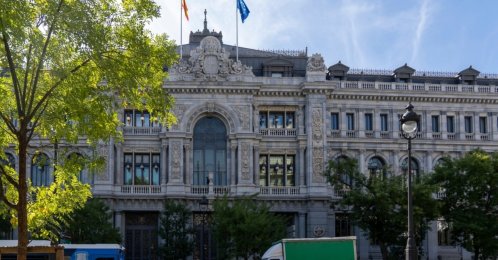 Bank of Spain building, Madrid, Spain, Sept. 24, 2025. (Shutterstock Photo)