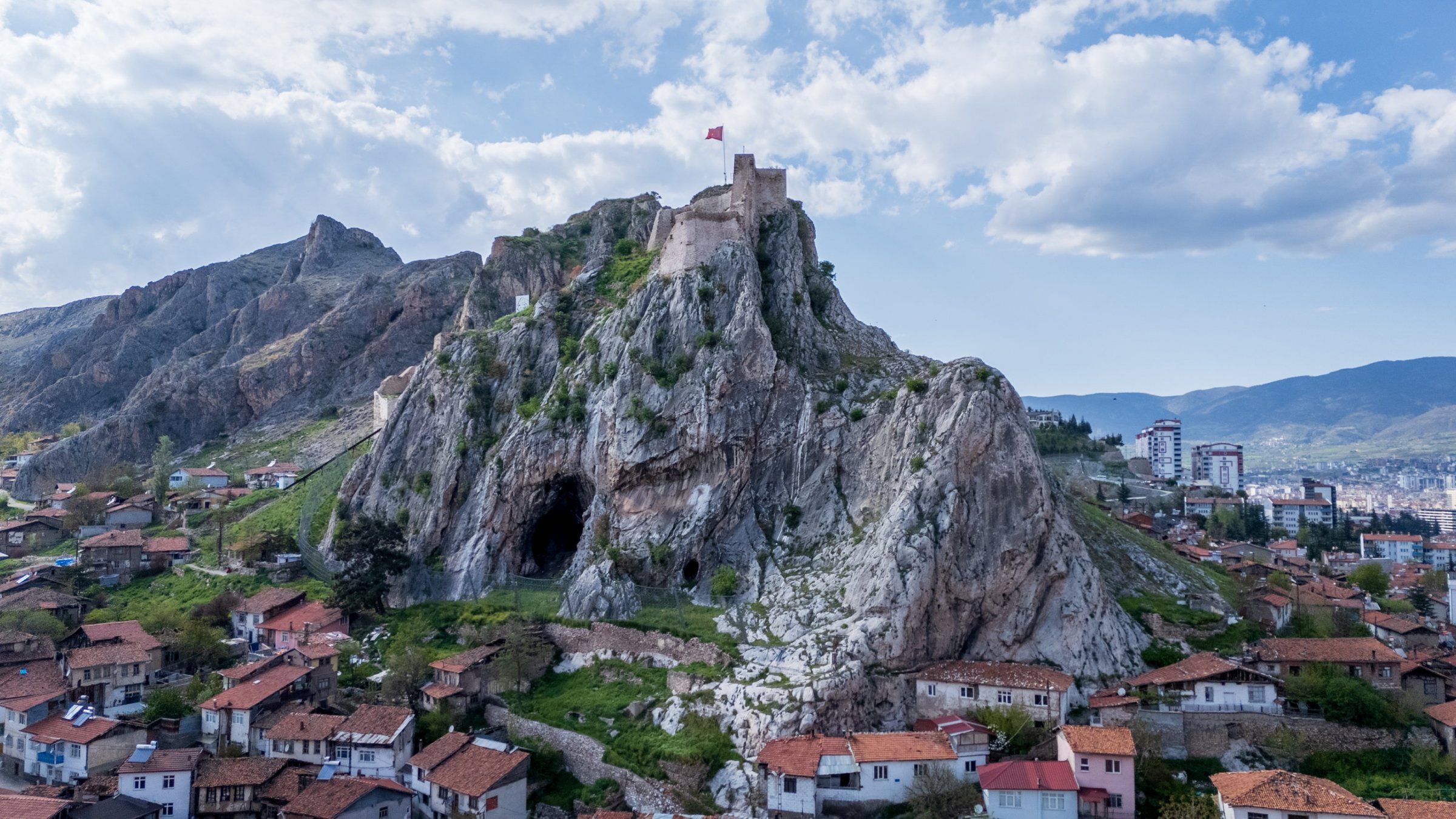 A general view of Tokat Castle, Tokat, Türkiye, May 10, 2026. (AA Photo)