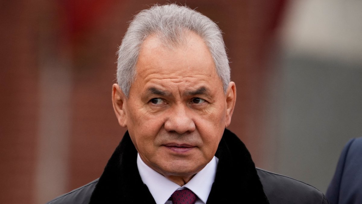 Russian Security Council Secretary Sergei Shoigu attends the Victory Day military parade in Moscow, Saturday, May 9, 2026. (Reuters File Photo)