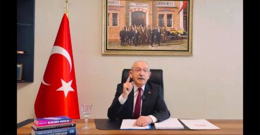 Kemal Kılıçdaroğlu, former leader of the main opposition Republican People’s Party (CHP) speaks at his office in Ankara, Türkiye’s, in this screen grab taken from a video released, May 20, 2026. (DHA Photo)