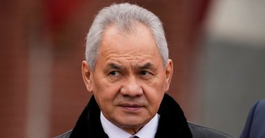 Russian Security Council Secretary Sergei Shoigu attends the Victory Day military parade in Moscow, Saturday, May 9, 2026. (Reuters File Photo)
