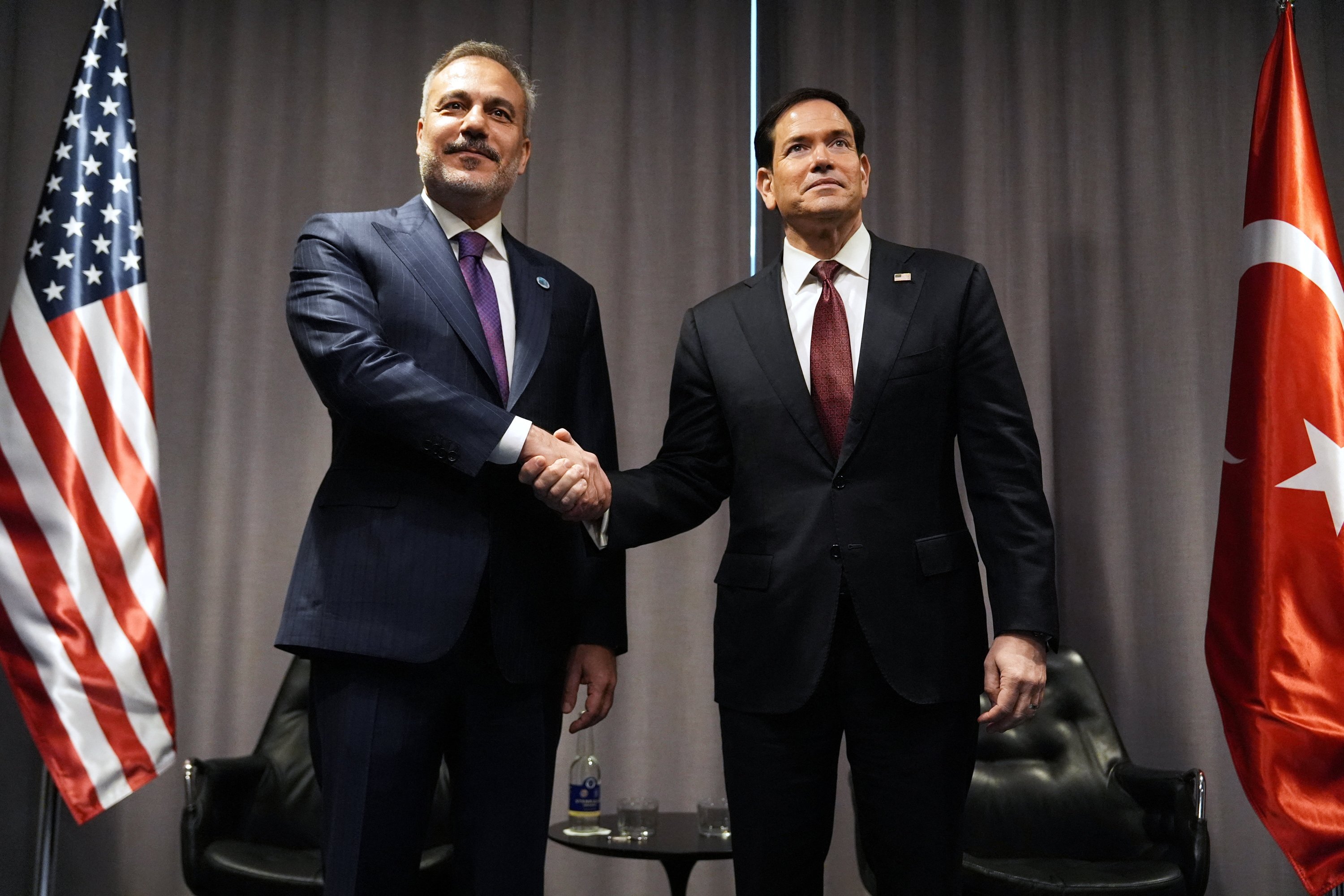 FM Fidan holds talks with US counterpart in Sweden