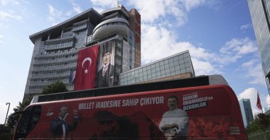 CHP headquarters in the capital Ankara, May 22, 2026. (AA Photo)