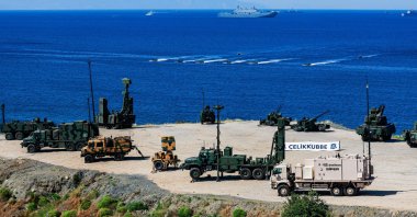 The latest products of the Turkish defense industry are displayed at the EFES 2026 exercise, Izmir, Türkiye, May 22, 2026. (DHA Photo)