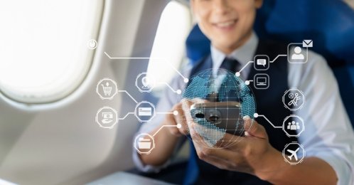 Türksat to begin providing in-flight internet service to domestic carriers, starting from AJet and then also Turkish Airlines. (Shutterstock Photo)