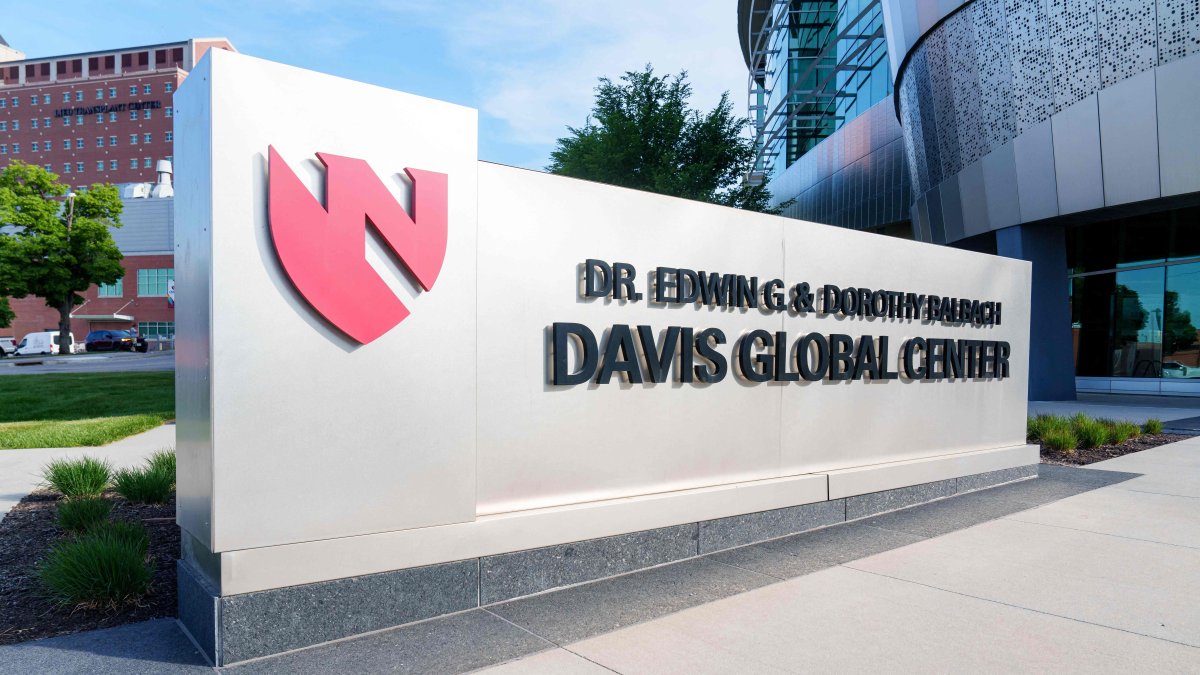 The Davis Global Center at the University of Nebraska Medical Center campus, which holds the National Quarantine Unit, Omaha, U.S., May 11, 2026. (AFP Photo)