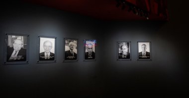 In the Memory Hall at the CHP headquarters, the photographs of Kemal Kılıçdaroğlu and Özgür Özel have been removed from the section displaying photos of former party leaders, Ankara, Türkiye, May 24, 2026. (AA Photo)