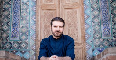 Sami Yusuf poses for a photo during an interview in Istanbul, Türkiye, May 13, 2026. (AA Photo)