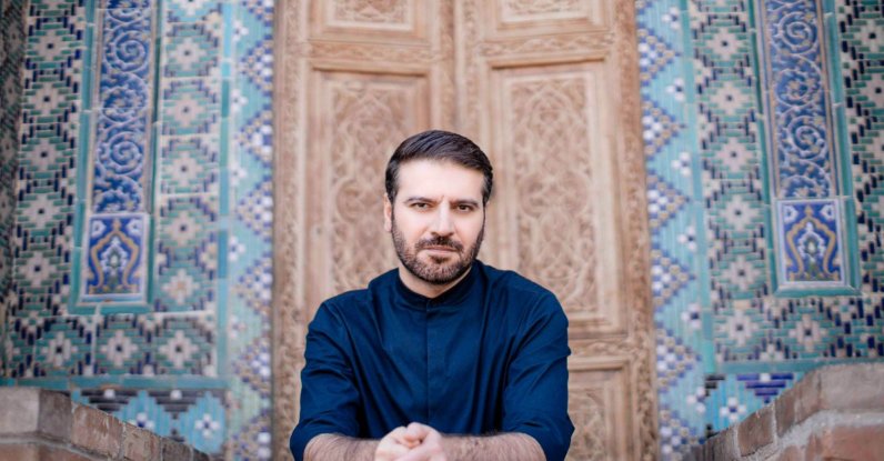 Sami Yusuf poses for a photo during an interview in Istanbul, Türkiye, May 13, 2026. (AA Photo)