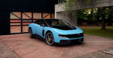 This handout picture released by Italian carmaker Ferrari shows the new fully electric Luce revealed in Rome, Italy, May 25, 2026. (AFP Photo)