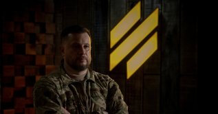 Brig. Gen. Andriy Biletsky of the Third Army Corps of the Ukrainian Armed Forces poses for pictures after an interview, amid Russia's attack on Ukraine, at an undisclosed location, Kharkiv, Ukraine, May 21, 2026. (Reuters Photo)