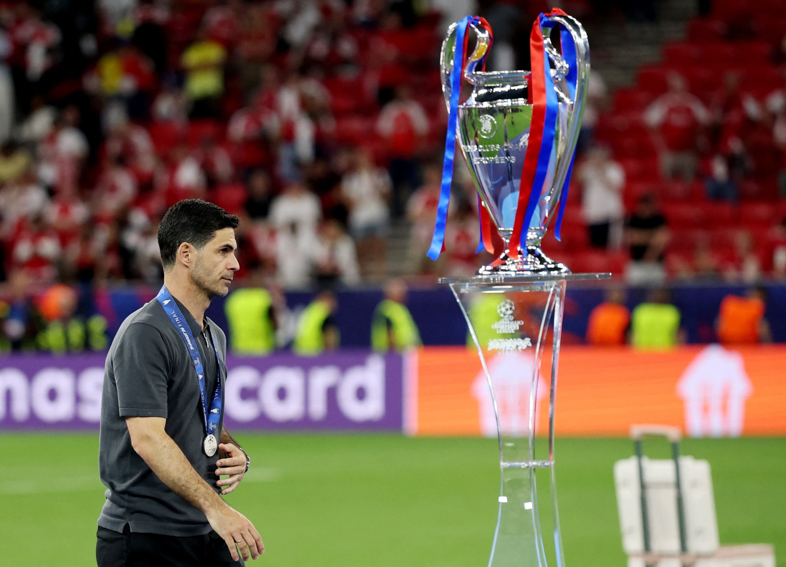 Arteta calls Champions League final defeat ‘tough to accept’
