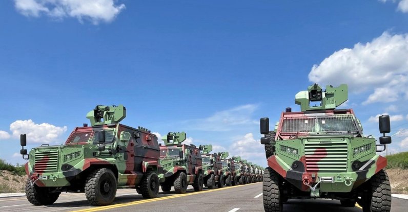 A general view of the Hızır 4x4 platform developed by the Turkish firm Katmerciler at an undisclosed location, May 31, 2026. (AA Photo)