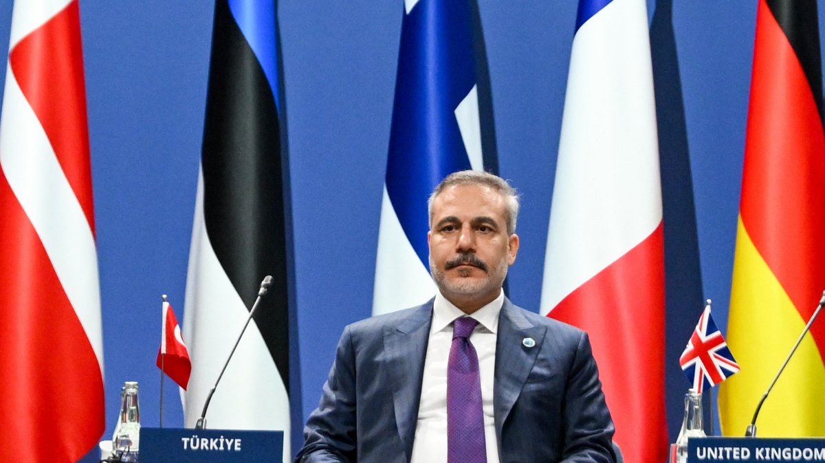Foreign Minister Hakan Fidan attends the NATO Foreign Ministers Meeting in Helsingborg, Sweden, May 22, 2026. (AA File Photo)