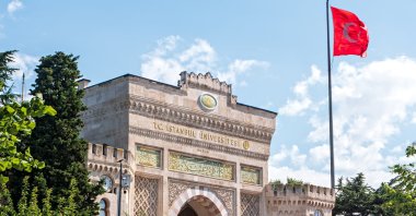 Istanbul University's main entrance, Beyazit Square, Istanbul, Türkiye, June 28, 2025. (Shutterstock Photo)