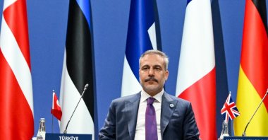 Foreign Minister Hakan Fidan attends the NATO Foreign Ministers Meeting in Helsingborg, Sweden, May 22, 2026. (AA File Photo)