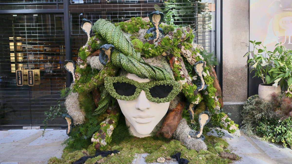 A general view of the atmosphere at the launch of "Chelsea in Bloom," London's largest free flower festival, running 18-24th May 2026, London, U.K., May 18, 2025. (Getty Images Photo)