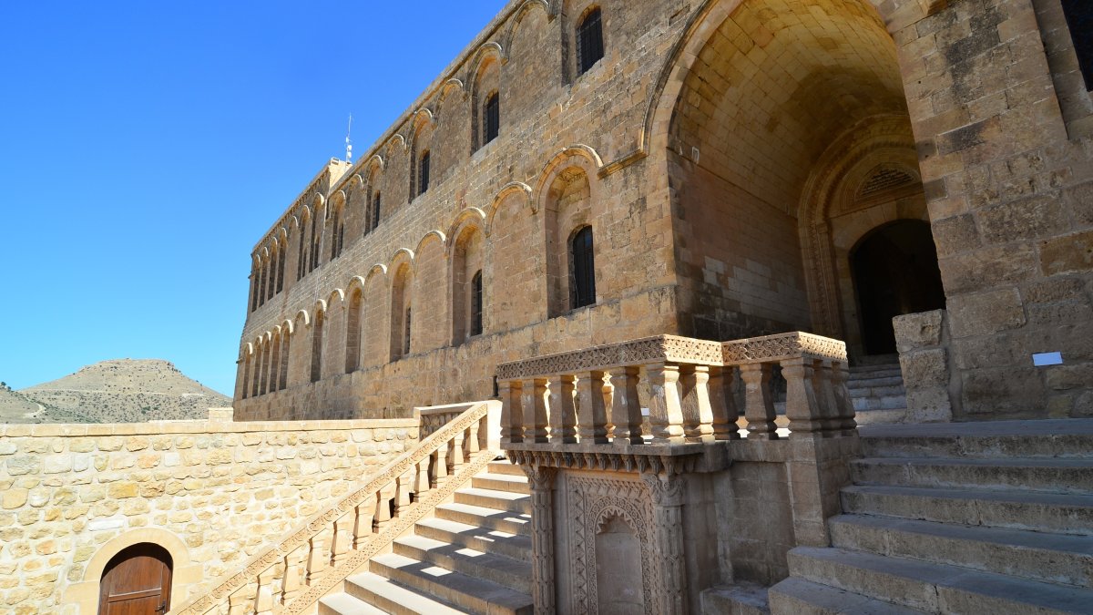 The Deyrulzafaran Monastery, Mardin, southeastern Türkiye, June 25, 2014. (Shutterstock Photo)