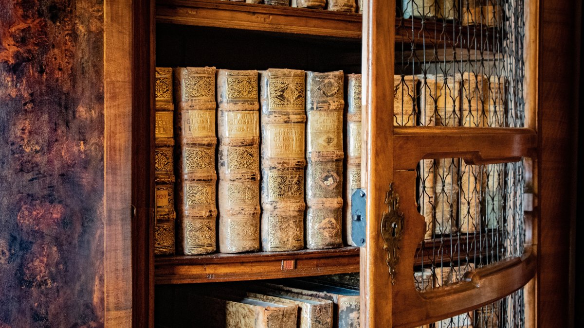 Ancient books in an old library. (Shutterstock Photo)