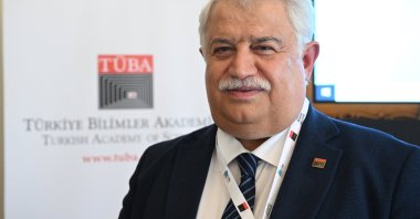 Professor Muzaffer Şeker, president of Turkish Academy of Sciences (TUBA), speaks to an Anadolu Agency (AA) reporter, Ankara, Türkiye, June 1, 2026. (AA Photo)