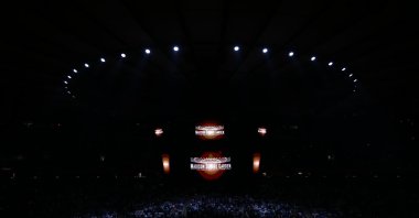 Interior view of Madison Square Garden before the Cleveland Cavaliers game against the New York Knicks during Game 2 of the NBA Eastern Conference Finals at Madison Square Garden, New York City, U.S., May 21, 2026. (Getty Images Photo)