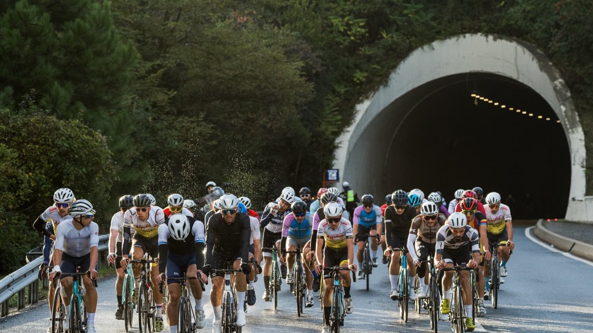 Undated photo of cyclists in action during L’Etape Türkiye by Tour de France. (Courtesy of L'Etape)