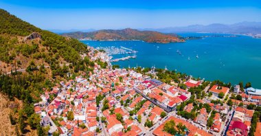 An aerial view of Fethiye, Muğla, Türkiye. (Shutterstock Photo)