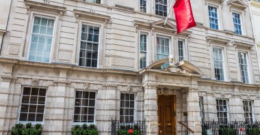 Christie’s Auction House historic façade, London, U.K., July 2023. (Shutterstock Photo)