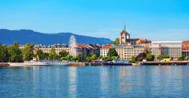 This undated photo shows a panoramic view of Geneva, Switzerland. (Shutterstock Photo)