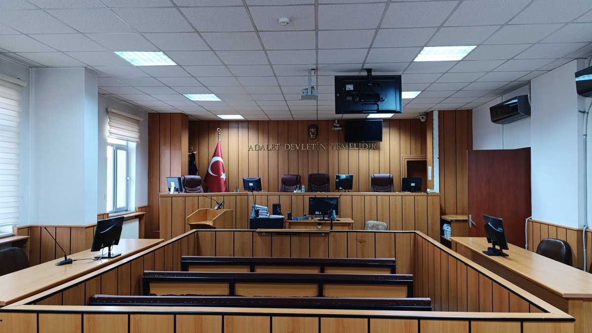 A courtroom inside a courthouse, Ankara, Türkiye, Feb. 2, 2025. (Shutterstock Photo)