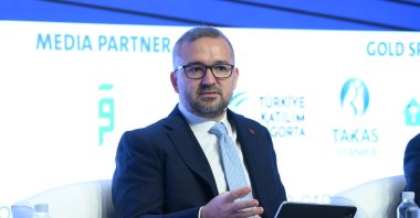 Central Bank of the Republic of Türkiye (CBRT) Governor Fatih Karahan spoke at the 3rd Global Islamic Economy Summit, Istanbul, Türkiye, June 5, 2026. (AA Photo)