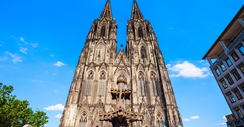 The façade of Cologne Cathedral, Cologne, Germany. (Shutterstock Photo)