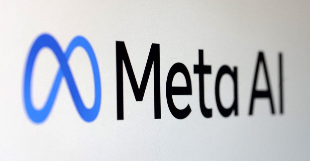 Meta AI logo is seen in this illustration created on Sept. 28, 2023. (Reuters Photo)
