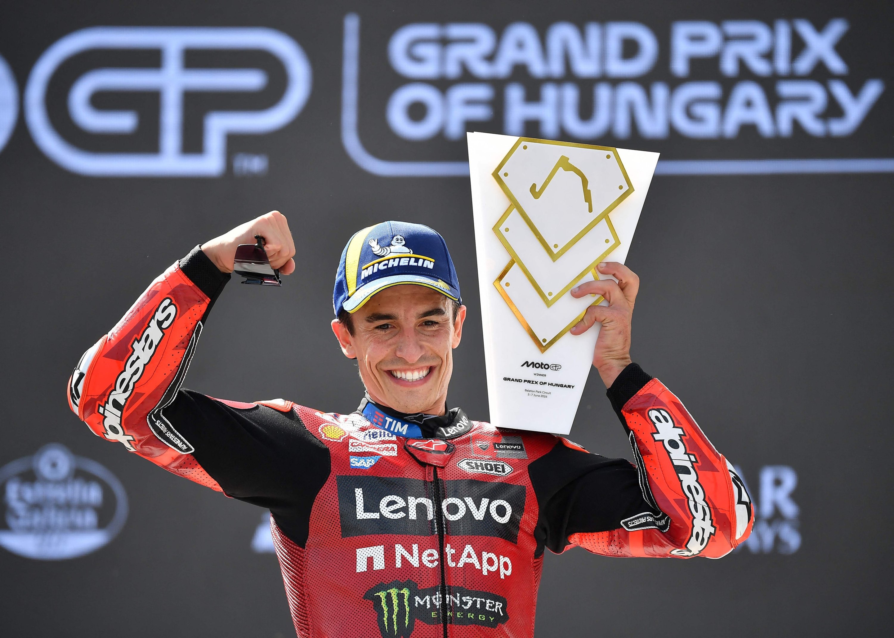 Marquez marks 100th career win with Hungarian GP triumph