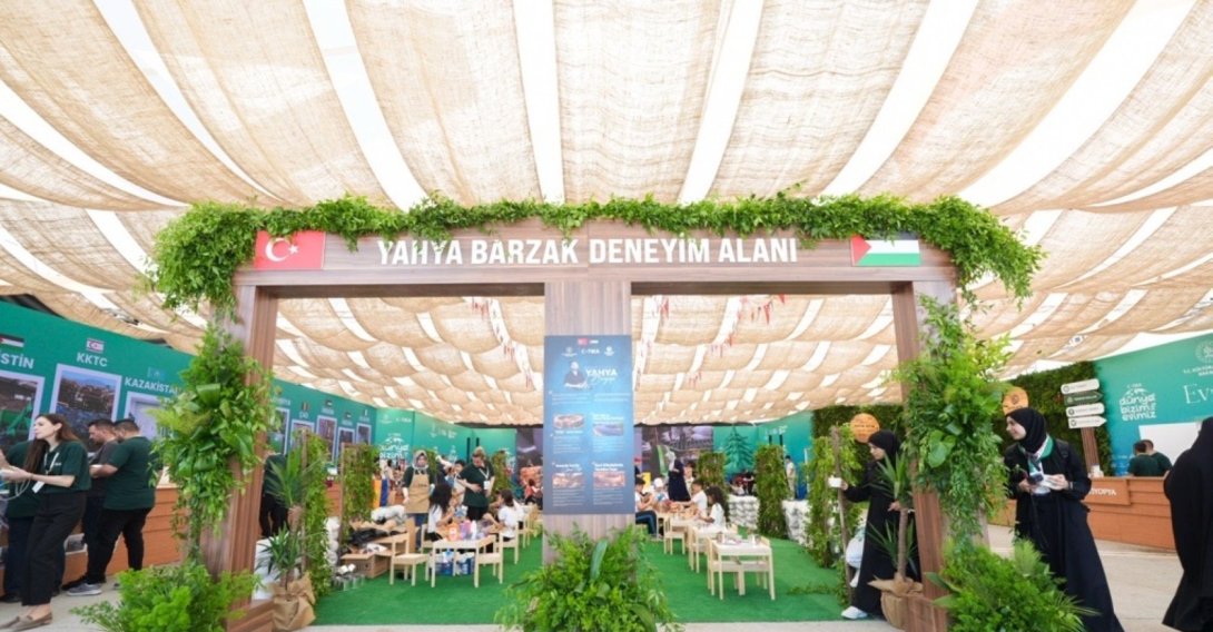 Turkish Cooperation and Coordination Agency's Yahya Barzaq Experience Workshop at the Zero Waste Festival, Istanbul, Türkiye, June 6, 2026. (Courtesy of TIKA)