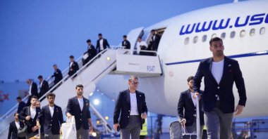 Team Iran arrives at the Tijuana International Airport for the World Cup, Tijuana, Mexico, June 7, 2026. (Reuters Photo)