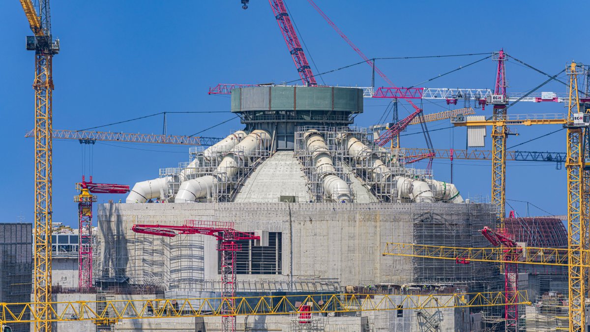 The first reactor of the Akkuyu Nuclear Power Plant, Mersin province, southern Türkiye, June 2, 2026. (AA Photo)