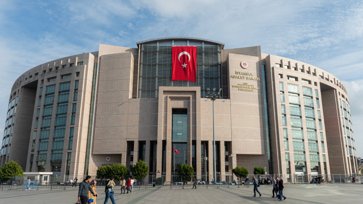 The exterior of the Çağlayan courthouse complex, one of Europe's largest, Istanbul, Türkiye, Oct. 27, 2021. (Shutterstock Photo)