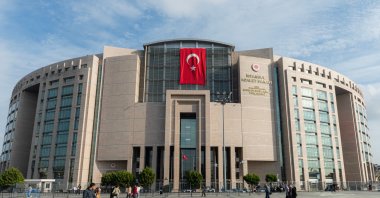 The exterior of the Çağlayan courthouse complex, one of Europe's largest, Istanbul, Türkiye, Oct. 27, 2021. (Shutterstock Photo)