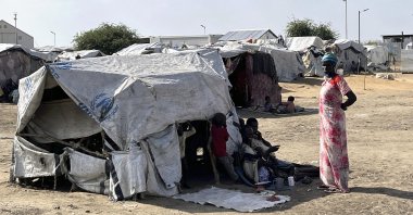 Refugees from Sudan stay in poor sanitary conditions in Renk, northern South Sudan, Oct. 16, 2025. (AFP File Photo)
